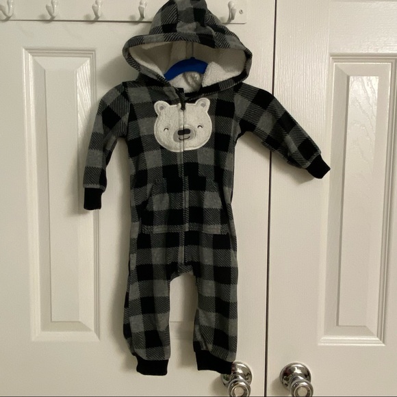 Lot of 4 pieces infant one-pieces size 12 months - Picture 2 of 13